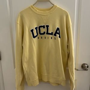 Yellow UCLA crewneck